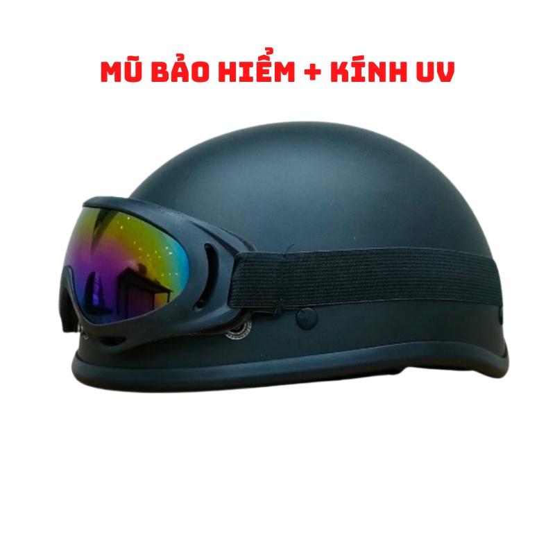 Mũ bảo hiểm nửa đầu 1/2 HESA cao cấp nhiều màu hàng chính hãng bảo hành 12 tháng