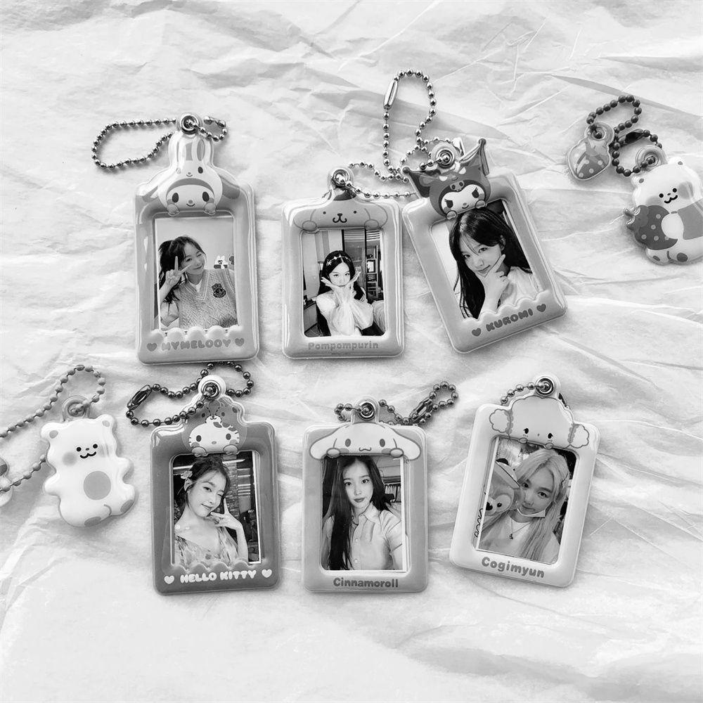 Túi Đựng Ảnh 1 inch Họa Tiết Hoạt Hình Kuromi Đáng Yêu Ốp