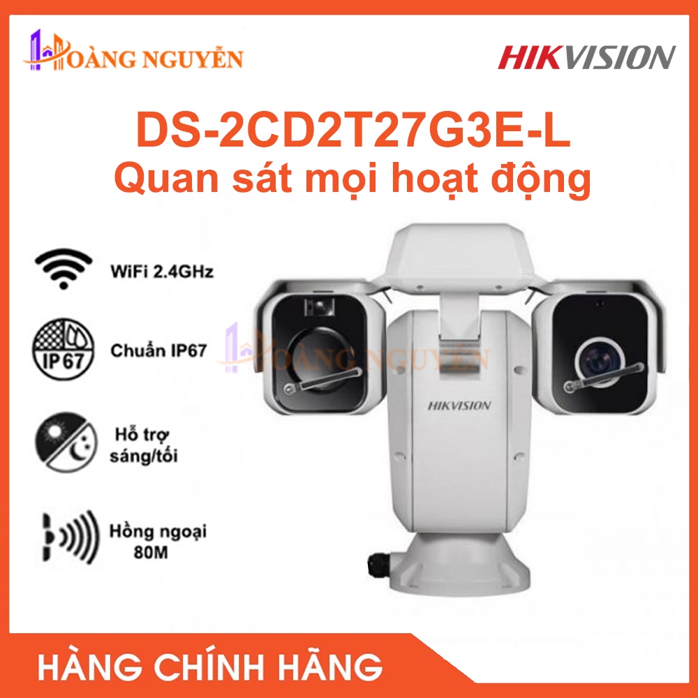 [NHÀ PHÂN PHỐI] Hikvision DS-2TD6166-75B2L - Mạng Ngoài Trời IR Camera PTZ Quang Phổ Và Nhiệt Quang Học, Ống Kính 32X
