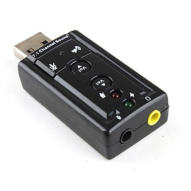 USB SOUND 7.1 CAM / 5.1 3D