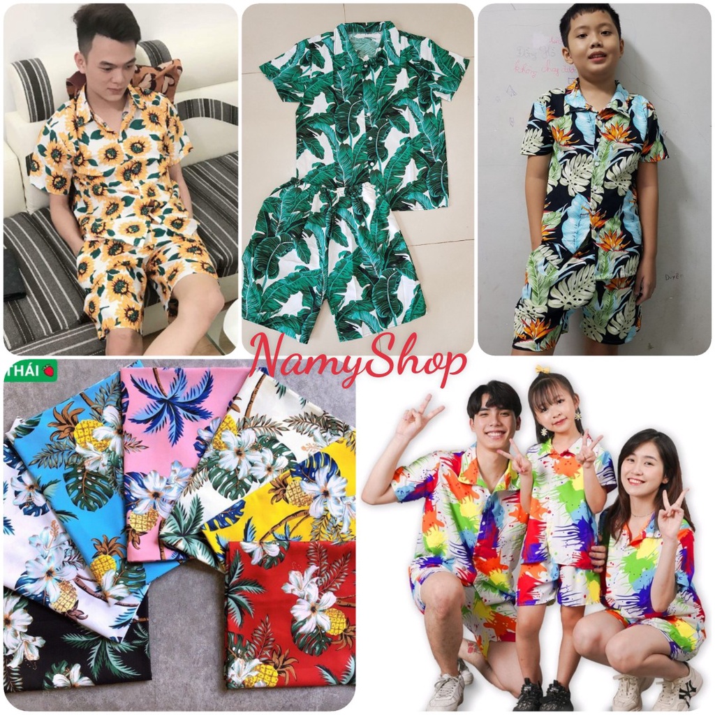 2. (Tổng kho HCM) ĐỒ BỘ TRÁI CÂY ĐI BIỂN, NHIỀU MẪU TƯƠI SÁNG (NamyShop39)