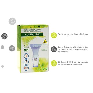 Đèn Led tích điện chiếu sáng