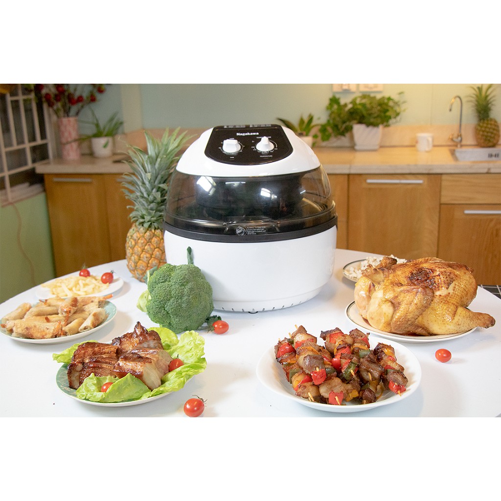 Nồi chiên không dầu 9 Lít Nagakawa NAG3302 ( AIR FRYER )