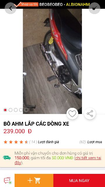 PÔ AHM FULL CỔ PÔ LÒ XO PAS TREO