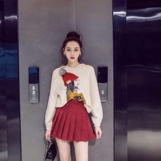 Sét bộ Áo lên mũ + chân váy