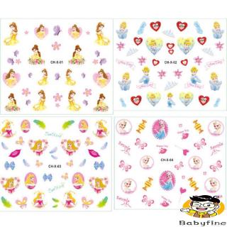 Sticker Hoạt Hình Dán Móng Tay Cho Bé