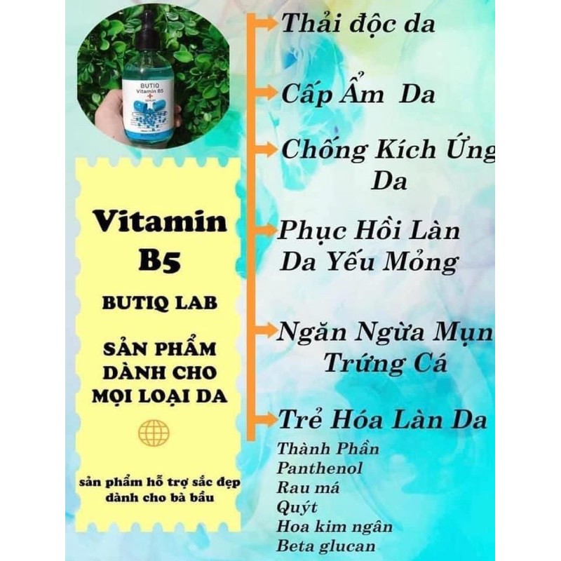 Serum butiq B5 dành cho spa