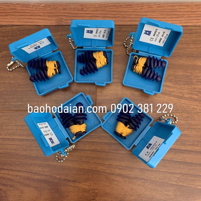 Nút bịt tai chống ồn Blue Eagle NP363 màu xanh (5 cặp)