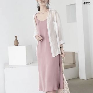 Đầm 2 dây nhiều màu