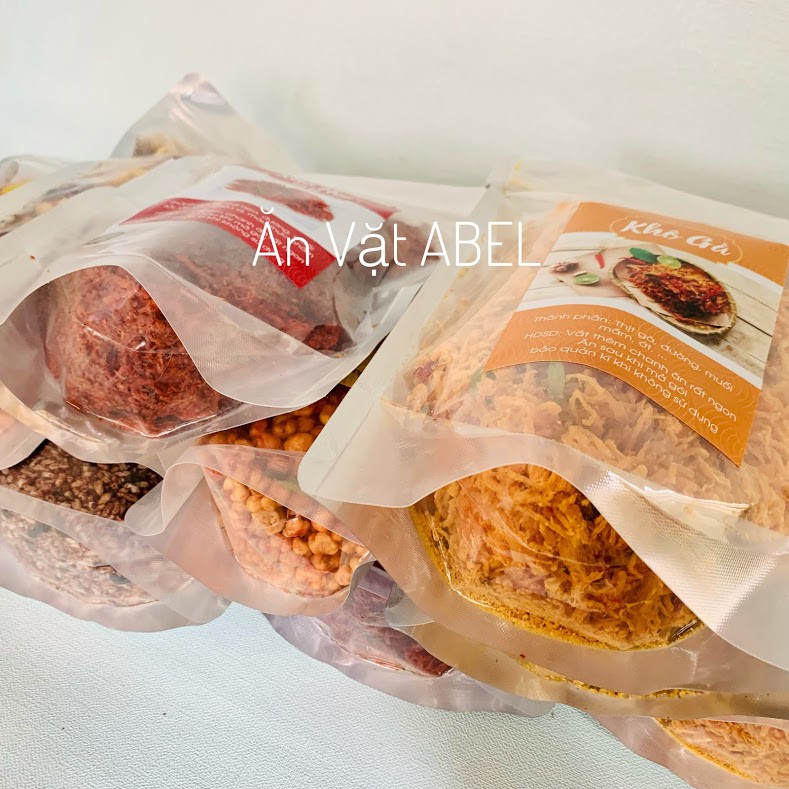 [Mã GROXUAN1 giảm 8% đơn 150K] Khô gà lá chanh 400g đặc biệt , gà khô lá chanh loại ngon , Ăn Vặt ABEL | BigBuy360 - bigbuy360.vn