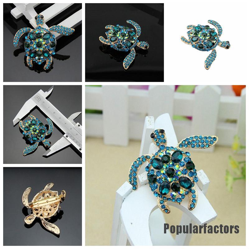 Ghim Cài Áo Hình Chú Rùa Thời Trang