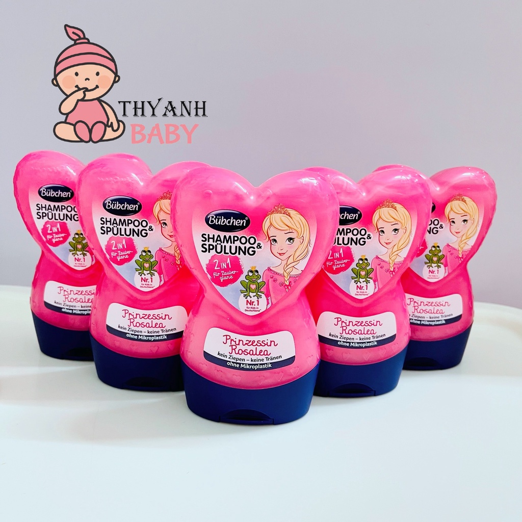 Dầu gội xả Buchen 2in1 Prinzessin Roálea 230ml Đức