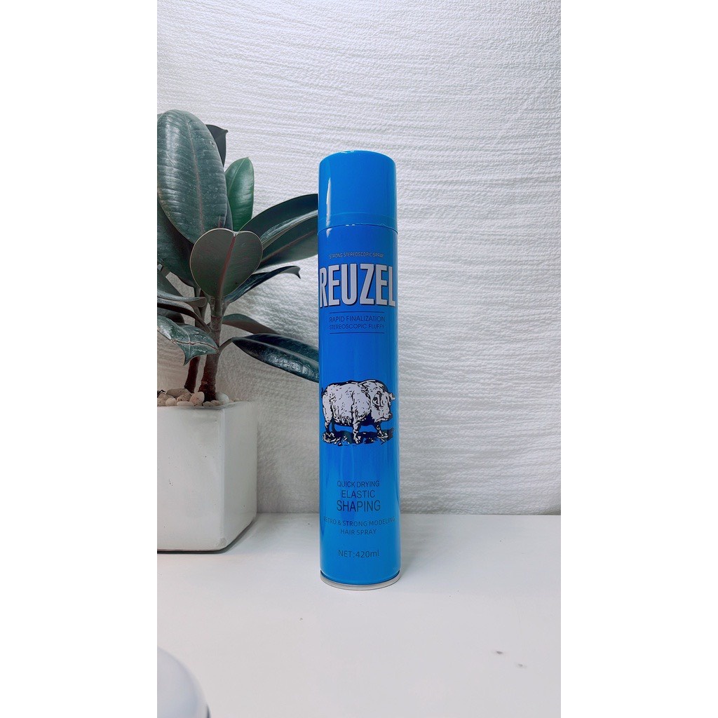 Gôm, Keo Xịt Tóc Reuzel Spray 420ml. Tạo Kiểu Và Giữ Nếp Cho Tóc. HÀNG CHÍNH HÃNG