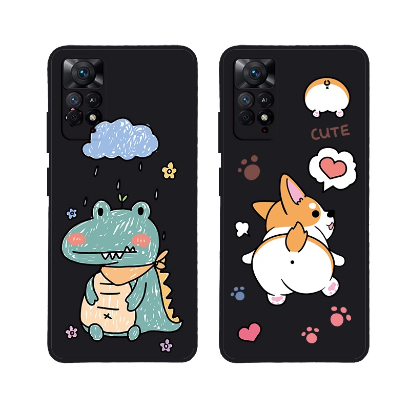 Ốp Điện Thoại Mềm Bảo Vệ Camera Cho Xiaomi Redmi Note 11 Pro 5G B001