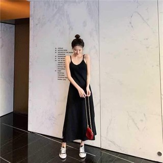 ĐẦM MAXI 2 DÂY XẺ TÀ