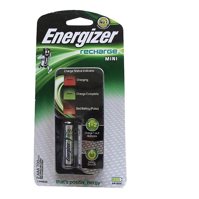 Máy Sạc Pin Energizer CH2PC4 + 2 Pin Sạc AAA