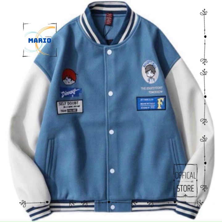 [MARIO FASHION] Áo khoác nỉ Cardigan DINNER Hàn Quốc form rộng Áo nỉ Cardigan bomber jacket ulzzang Cá Tính Unisex | BigBuy360 - bigbuy360.vn
