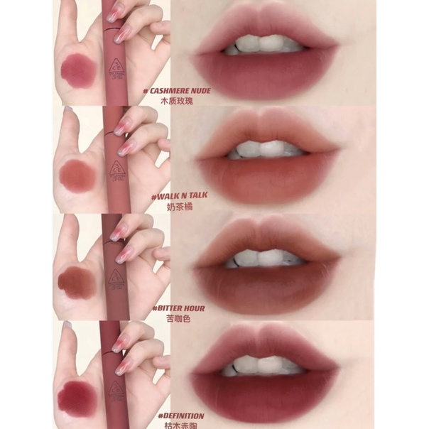 Son Kem Lì 3CE Velvet Lip Tint 4g