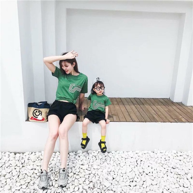 Áo couple mẹ con ( combo)