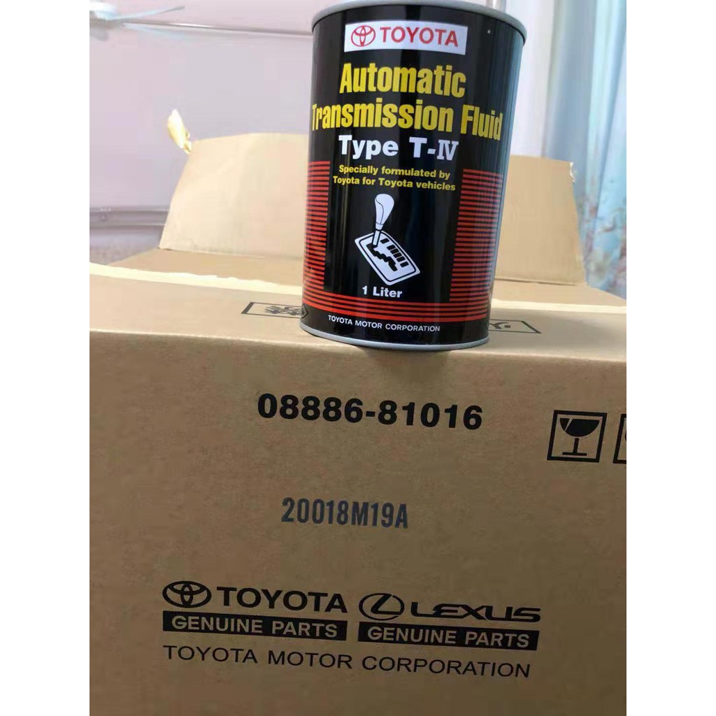 Dầu hộp số tự động Toyota Type T-IV 1 Lít cho xe Toyota/Lexus
