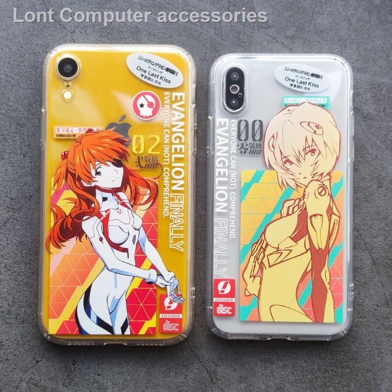 Ốp điện thoại eva màu neon genesis evangelion cho apple huawei vivo xiaomi oppo