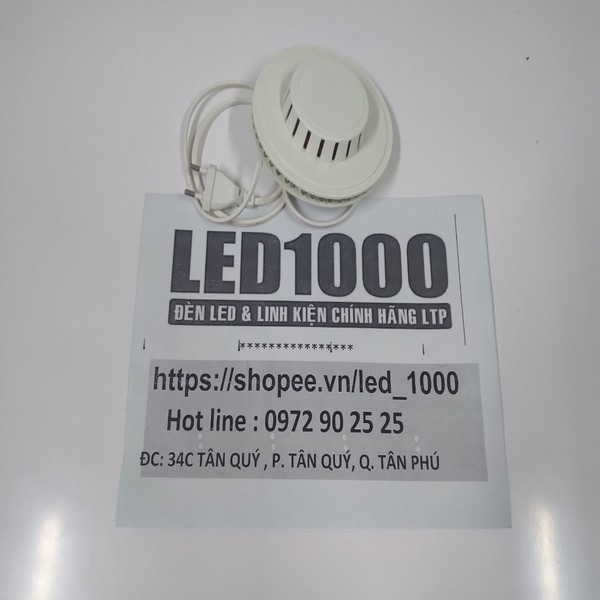 Đèn led xoay 7 màu - ĐÈN LED XOAY 7 MÀU ĐĨA BAY - MSP: 158