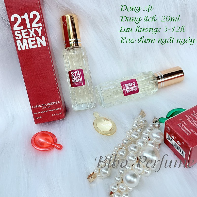 NƯỚC HOA NAM MINI 212 SEXY MEN 20ML | BigBuy360 - bigbuy360.vn