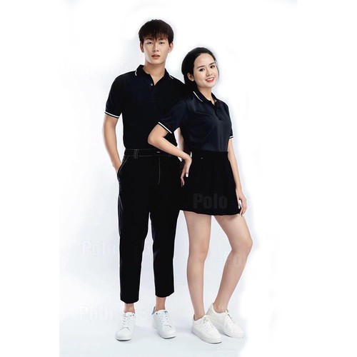 Áo thun polo nam nữ unisex mặc cặp đôi , hot trend 2021 | BigBuy360 - bigbuy360.vn