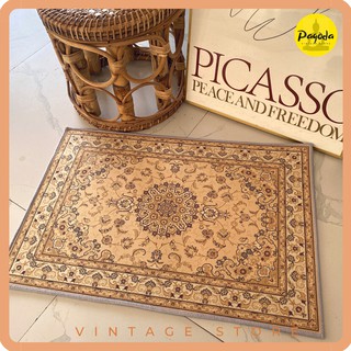 Mua (Clip thực tế) Thảm trải sàn cổ điển Ba tư vintage decor dệt thủ công =  SP mới giá ưu đãi