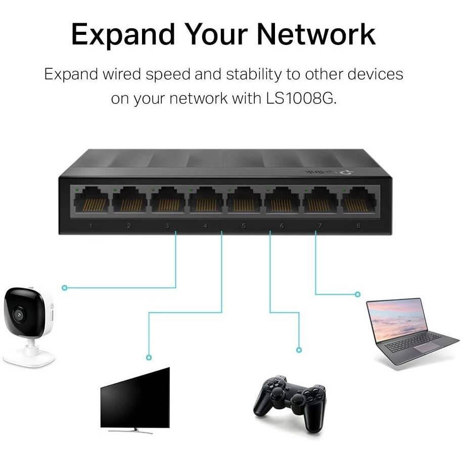 [Hoả Tốc -HN] Thiết bị chia mạng TP-Link LS1008G