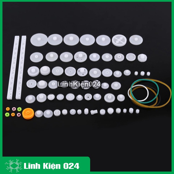 Bộ Bánh Răng Nhựa 75 Chi Tiết