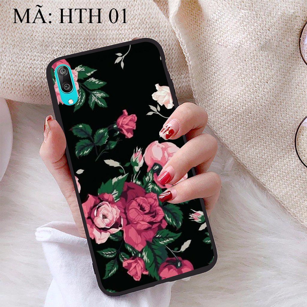 Ốp lưng Huawei Y7 Pro 2019 viền dẻo TPU BST Hoạ Tiết Hoa