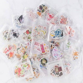 (50 MẪU) - Set hình dán sticker trang trí hình anime sakura lolita