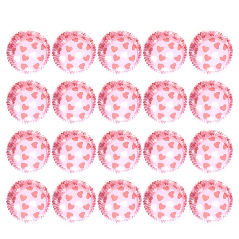 Bộ 100 đế lót bánh cupcake tiện lợi dễ dùng