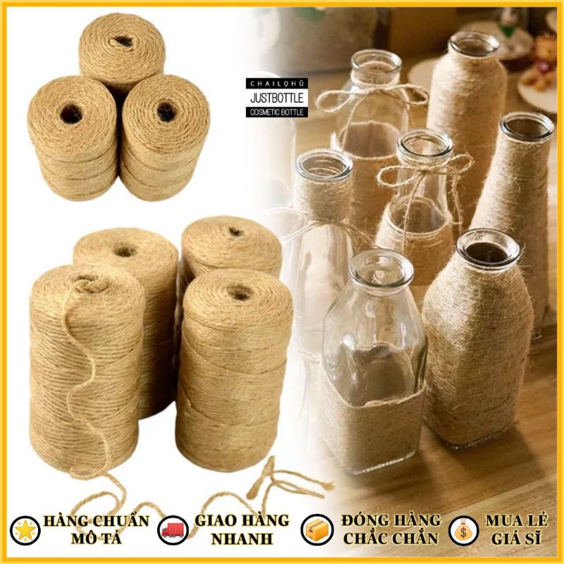 5 - 20 mét dây thừng trang trí handmade nhỏ giá rẻ tiện dụng cho nhà cửa và đời sống