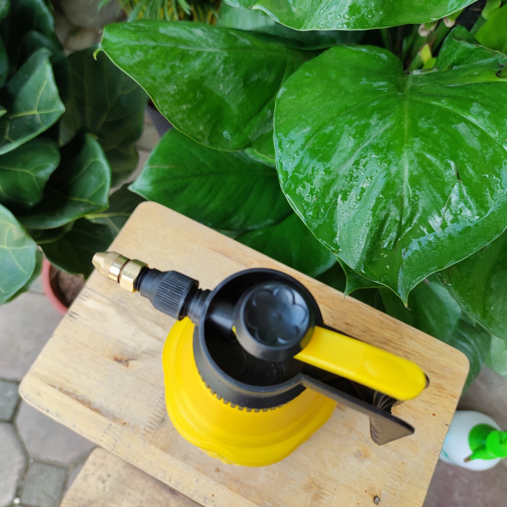 Bình nước tưới cây loại bơm hơi ,đâu phun chỉnh đa năng dung tích 2L