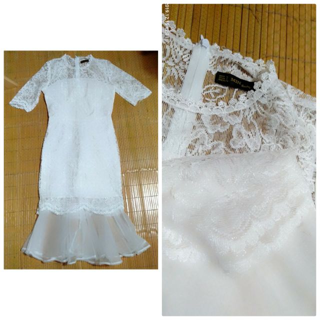 Đầm ren size S 490