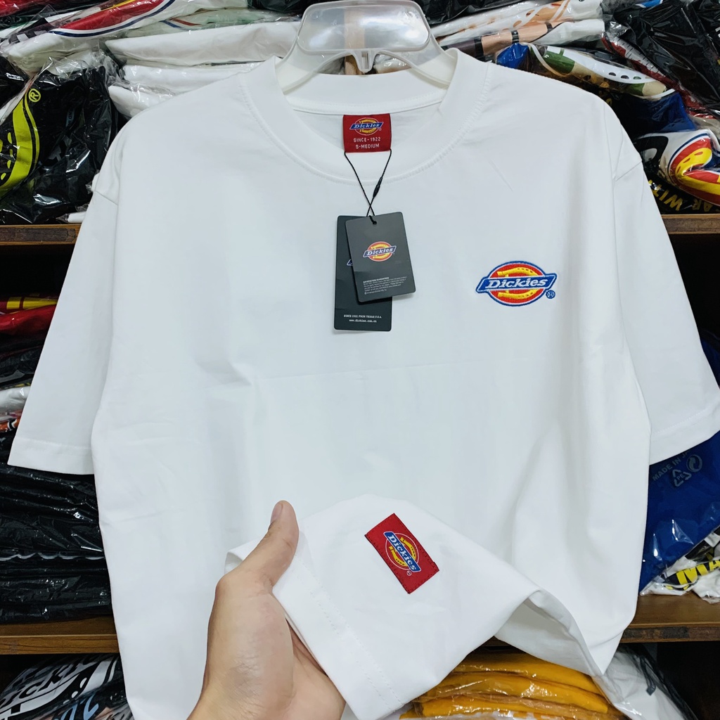 Tshirt Dickie.s - áo thun dickies nam, nữ - mẫu logo thêu