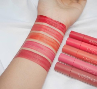 Set son kem mini Missha lip Lacquer