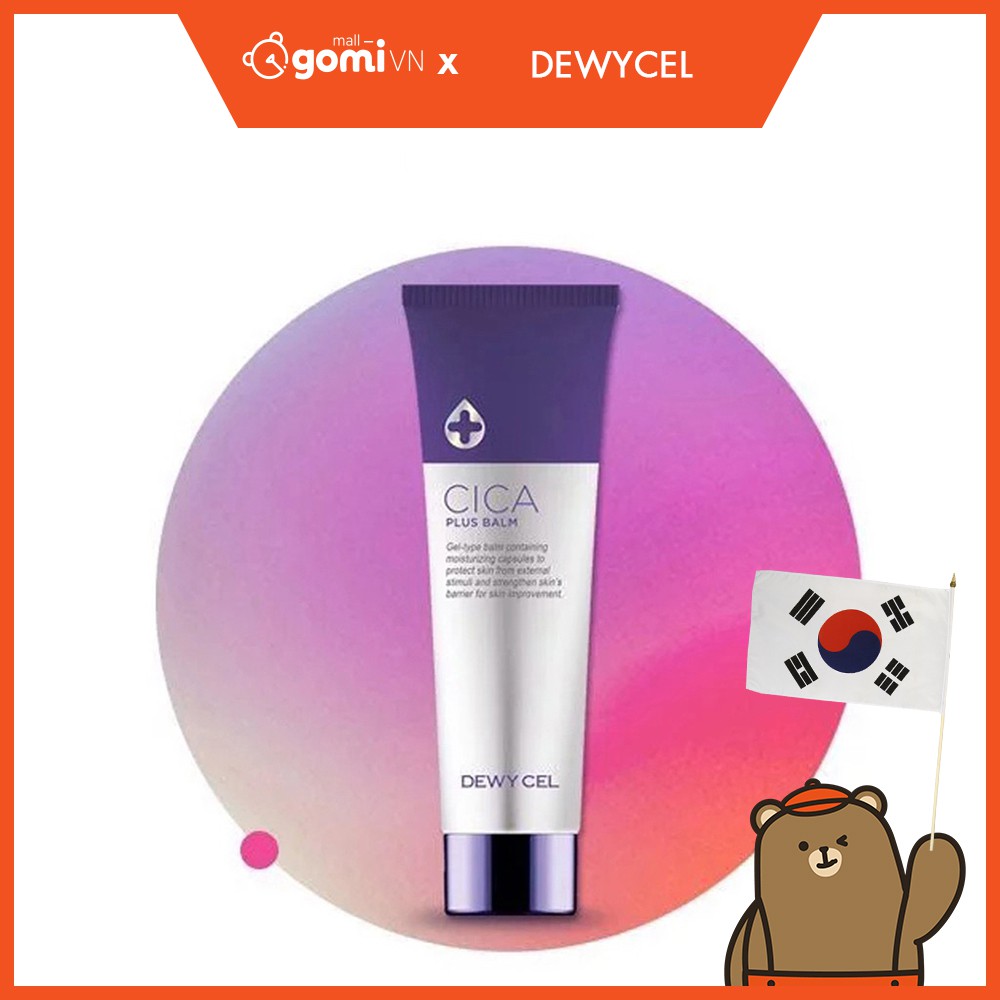 Kem Dưỡng Phục Hồi Da Ngăn Ngừa Mụn Tái Sinh Làn Da Cân Bằng Độ Ẩm DewyCel CiCa Plus Balm GomiMall