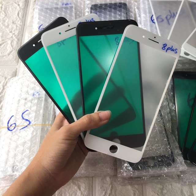 Kính Ép iPhone 8 Plus Liền Ron Hàng Cao Cấp