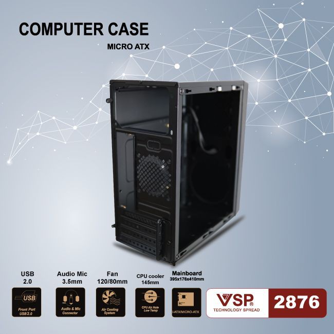 Vỏ case máy tính VSP 2876