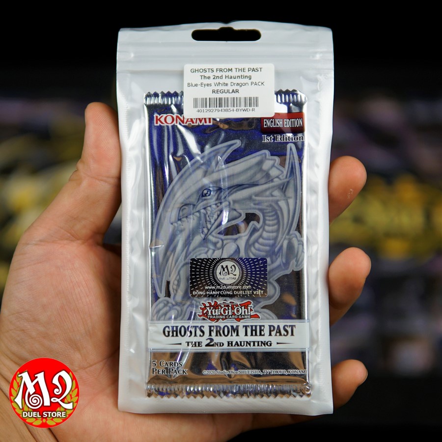 01 Gói thẻ bài Yugioh Ghosts From the Past: The 2nd Haunting - Nhập khẩu Anh Quốc UK - Nhiều lựa chọn