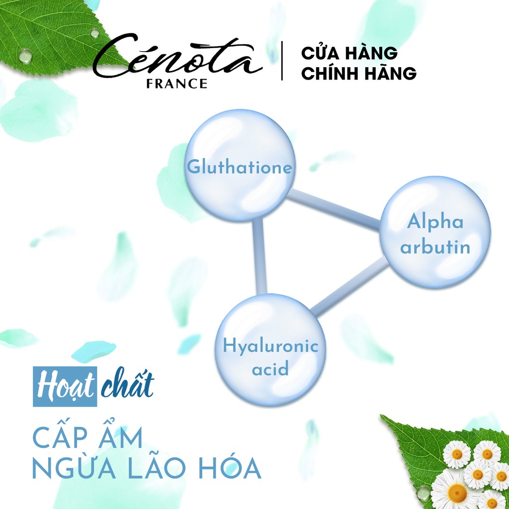 Mặt Nạ Cenota Whitening Beauty Mask Nâng Cơ Trắng Da 30ml