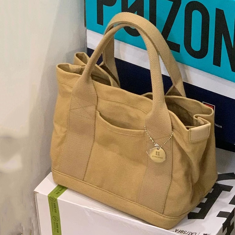 Ielgy Túi Tote Vải Canvas Siêu Cháy Cho Nữ