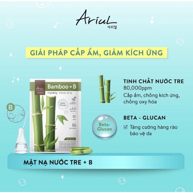 Mặt Nạ ARIUL 7 DAYS Mask 23ml