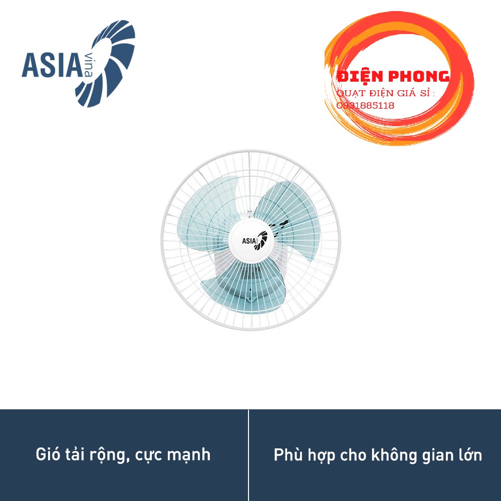 Quạt trần đảo Asiavina X16002 có Remote