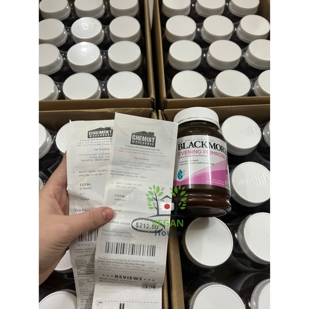 Tinh Dầu Hoa Anh Thảo Blackmore Evening Primrose Oil chính hãng Úc 190 viên