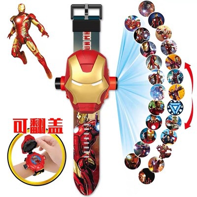 Đồng Hồ Điện Tử Đeo Tay 24 Chiếu Hoạt Hình Xinh Xắn Dành Cho Trẻ 1 Tuổi