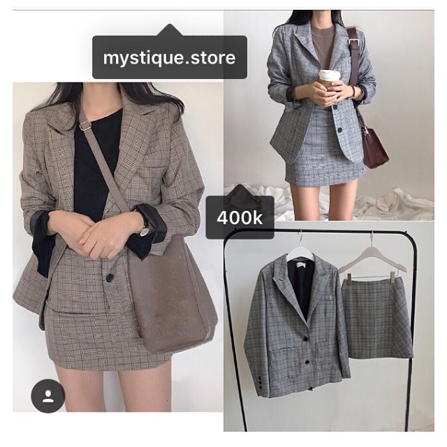 Bộ áo và váy